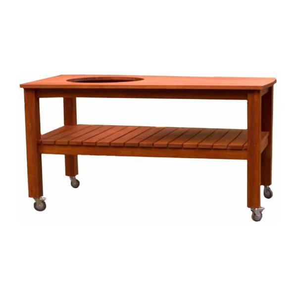 Стол Craftico для гриля Kamado Joe Big светлый дуб