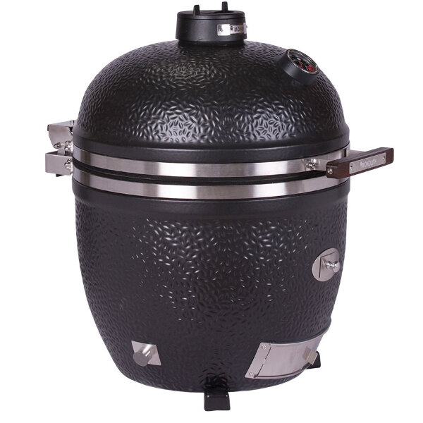 Угольный гриль Monolith Avantgarde.66 (LeChef) черный без столиков и ножек