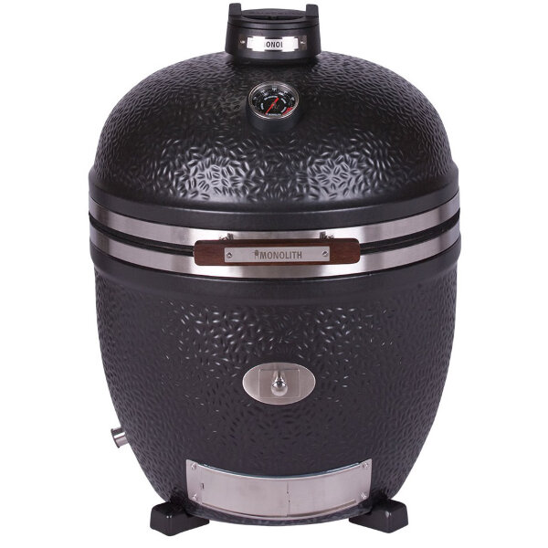 Угольный гриль Monolith Avantgarde.66 (LeChef) черный без столиков и ножек