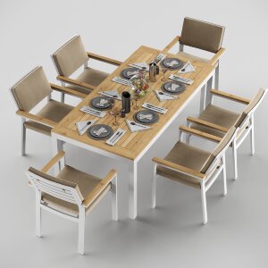 Обеденные группы Gardenini Premium Bella