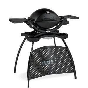 Газовый гриль Weber Q 1200 черный (на подставке)