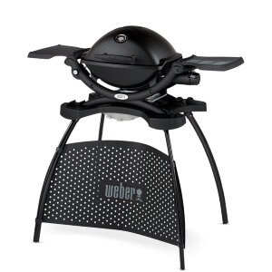 Газовый гриль Weber Q 1200 черный (на подставке)