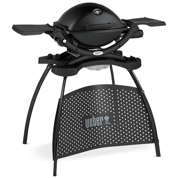 Газовый гриль Weber Q 1200 черный (на подставке)
