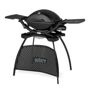 Газовый гриль Weber Q 2200 черный (на подставке)