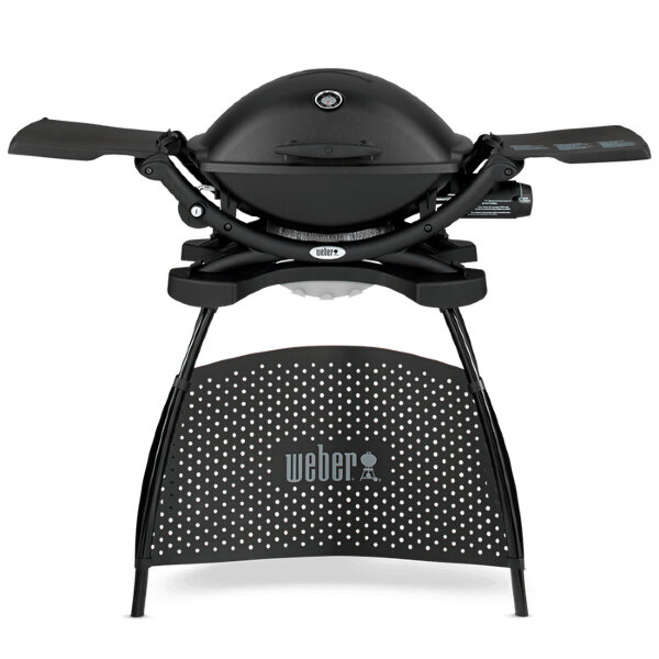 Газовый гриль Weber Q 2200 черный (на подставке)