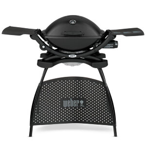 Газовый гриль Weber Q 2200 черный (на подставке)