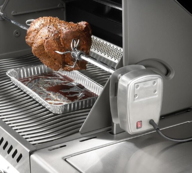 Вертел электрический Napoleon с 4-мя зажимами для модели 825