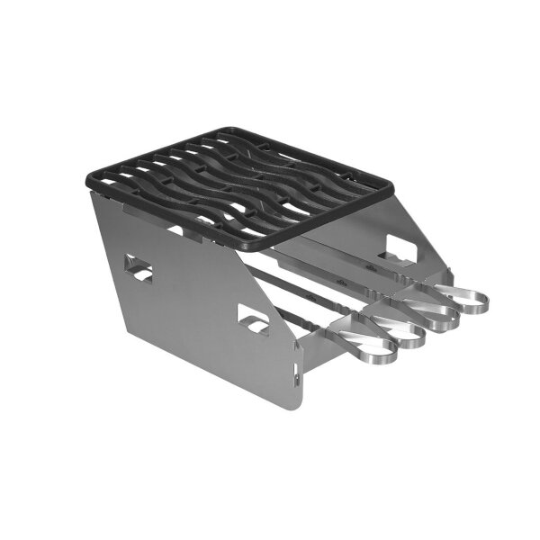 Экран с шампурами Napoleon для горелки Sizzle Zone (2/3)