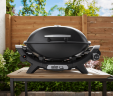 Газовый гриль Weber Q 2100N черный 