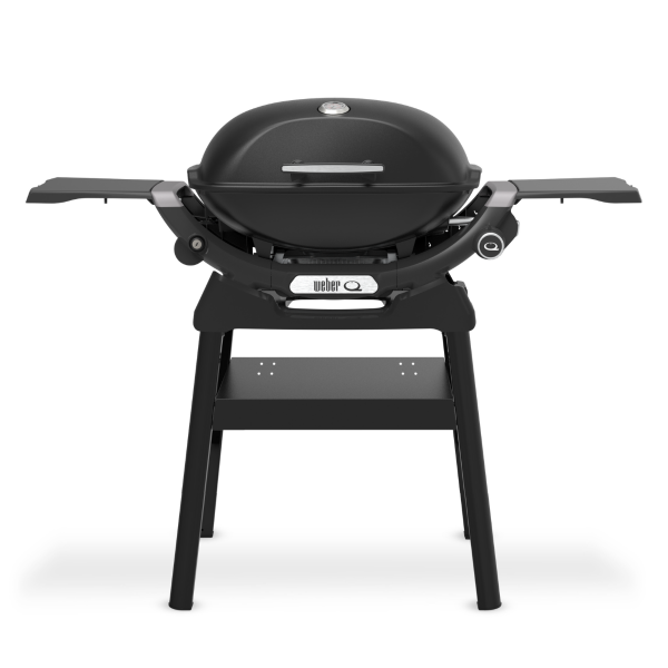 Газовый гриль Weber Q 2200N черный на подставке