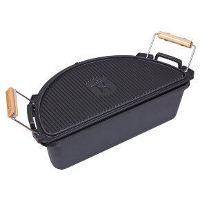 Голландская печь-сковорода для гриля Monolith LeChef чугунная