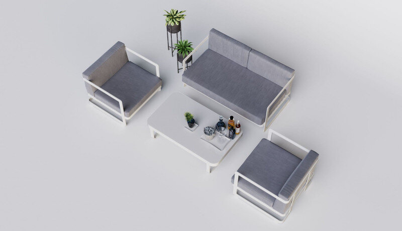 Лаунж зоны Gardenini Villino