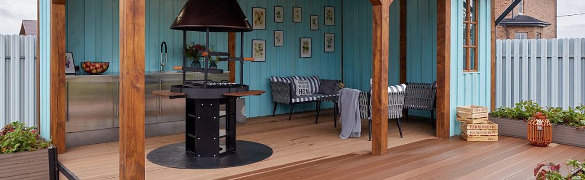 Модульная гриль-кухня KuhniGrillONTARIO 