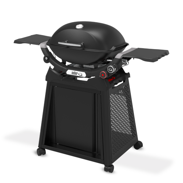 Газовый гриль Weber Q 2800N черный с тележкой