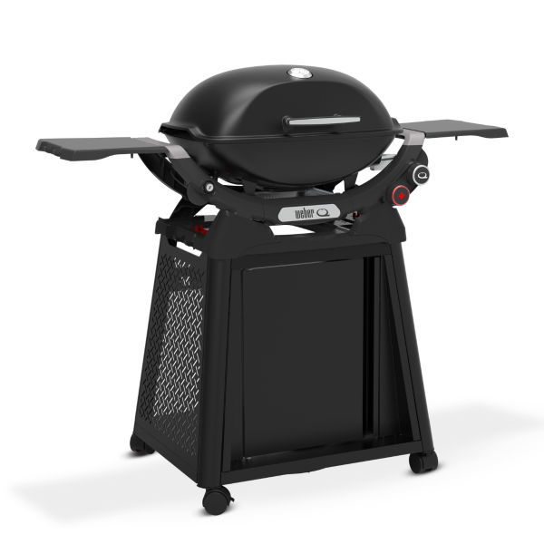 Газовый гриль Weber Q 2800N черный с тележкой