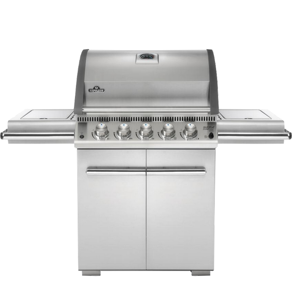 Газовый гриль Napoleon LE-3 стальной