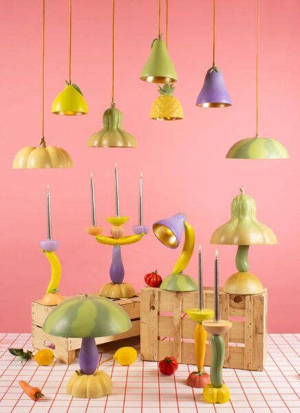 Seletti Настольная лампа Vitamin Pumpkin