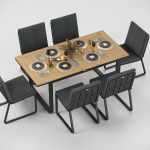 Обеденные группы Gardenini Premium Voglie