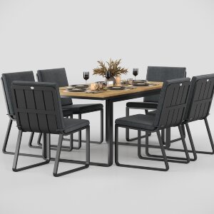 Обеденные группы Gardenini Premium Voglie