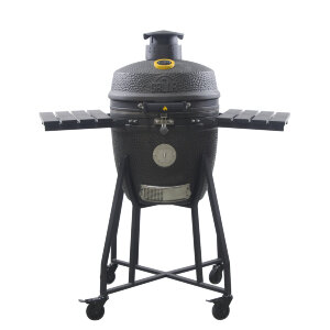 Керамический гриль GRLLR Ember 18″ матово-черный с тележкой