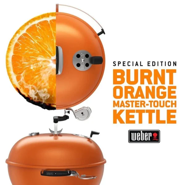 Угольный гриль Weber Master-Touch GBS C-5755 оранжевый