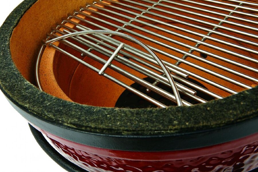 Керамический гриль Kamado Junior Joe Red 34 см