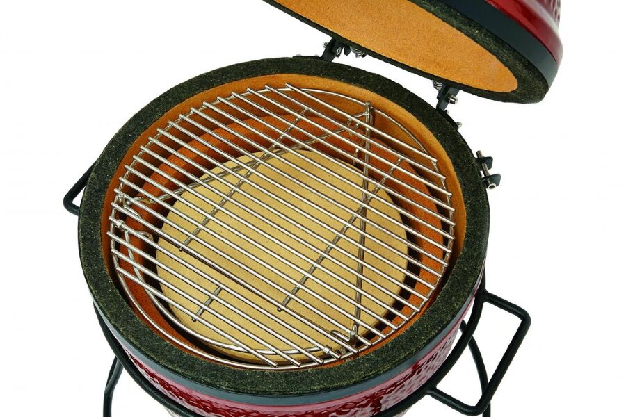 Керамический гриль Kamado Junior Joe Red 34 см