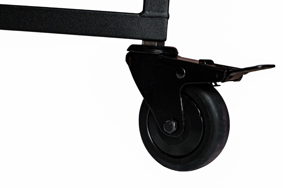 Керамический гриль GRLLR Ember 22″ глянцево-черный с тележкой