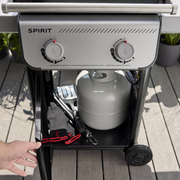 Газовый гриль Weber Spirit E-210 черный