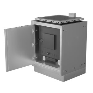 Тумба-основание печи встраиваемой под казан