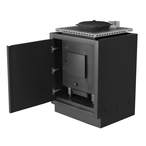 Тумба-основание печи встраиваемой под казан