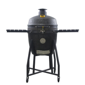 Керамический гриль GRLLR Ember 22″ матово-черный с тележкой