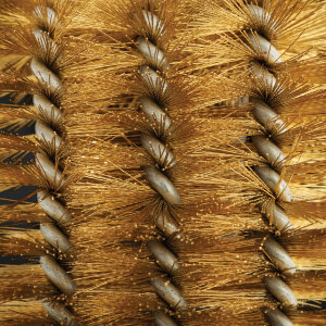 Щетка для чистки решеток Napoleon трехрядная с латунным ворсом