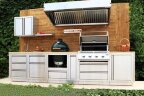 Модульная гриль-кухня KuhniGrillONTARIO (6 модулей)