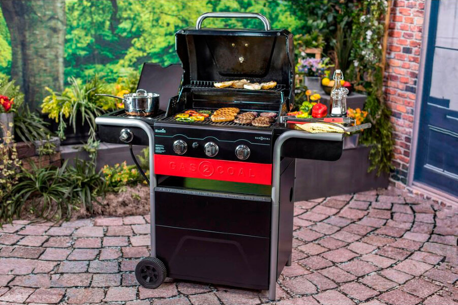 Газово-угольный гибридный гриль Char-Broil Gas2Coal Hybrid 3B 2018
