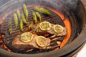 Решетка для гриля Kamado Junior/Classic Joe чугунная круглая