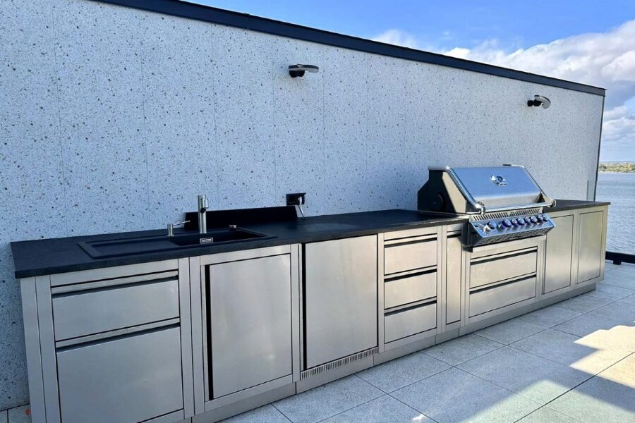 Модульная гриль-кухня KuhniGrillONTARIO (8 модулей)