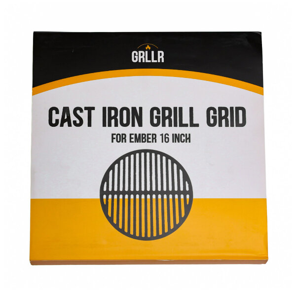 Решетка для гриля GRLLR Ember 16″ чугунная