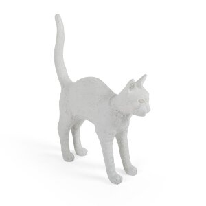 Seletti Настольная лампа Jobby The Cat White
