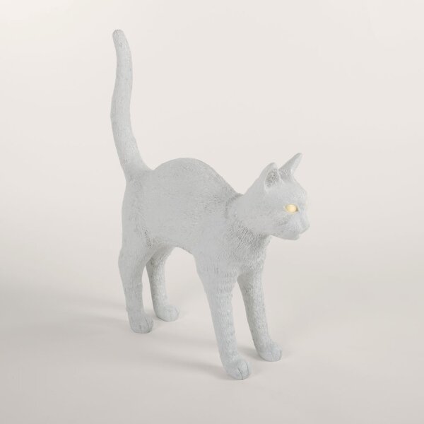 Seletti Настольная лампа Jobby The Cat White