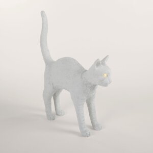 Seletti Настольная лампа Jobby The Cat White