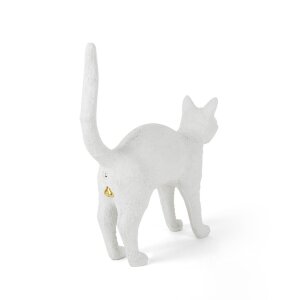 Seletti Настольная лампа Jobby The Cat White