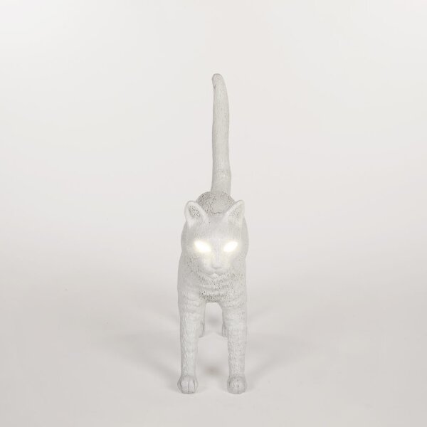 Seletti Настольная лампа Jobby The Cat White