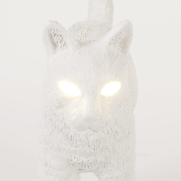 Seletti Настольная лампа Jobby The Cat White