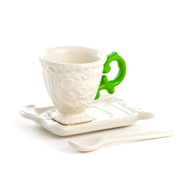 Seletti Кофейная пара I-Coffee Green