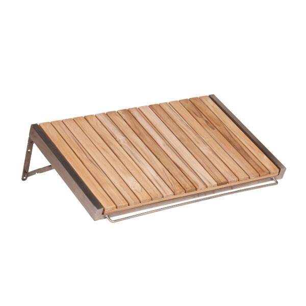 Тележка-подставка Buggy для гриля Monolith LeChef с боковым столиком из тика