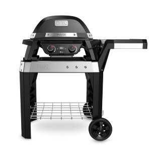 Электрический гриль Weber PULSE 2000 черный (на тележке)