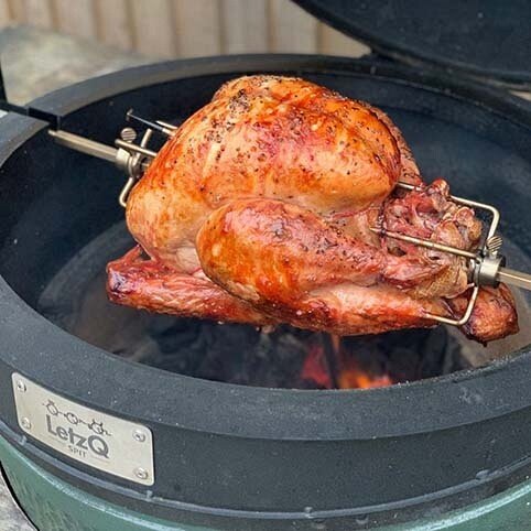 Вертел электрический LetzQ для гриля Big Green Egg XL