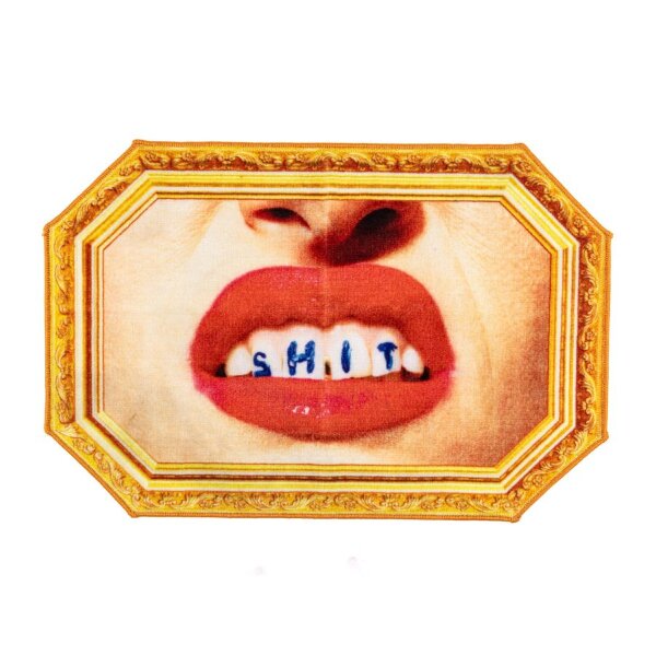 Seletti Коврик Shit (Face)