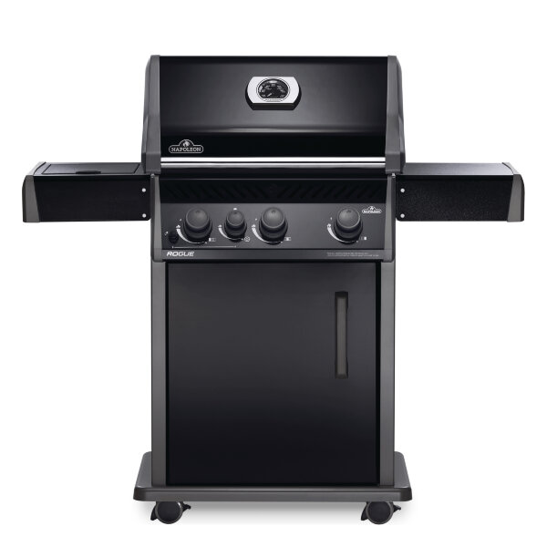 Газовый гриль Napoleon Rogue-425 SB с конфоркой черный